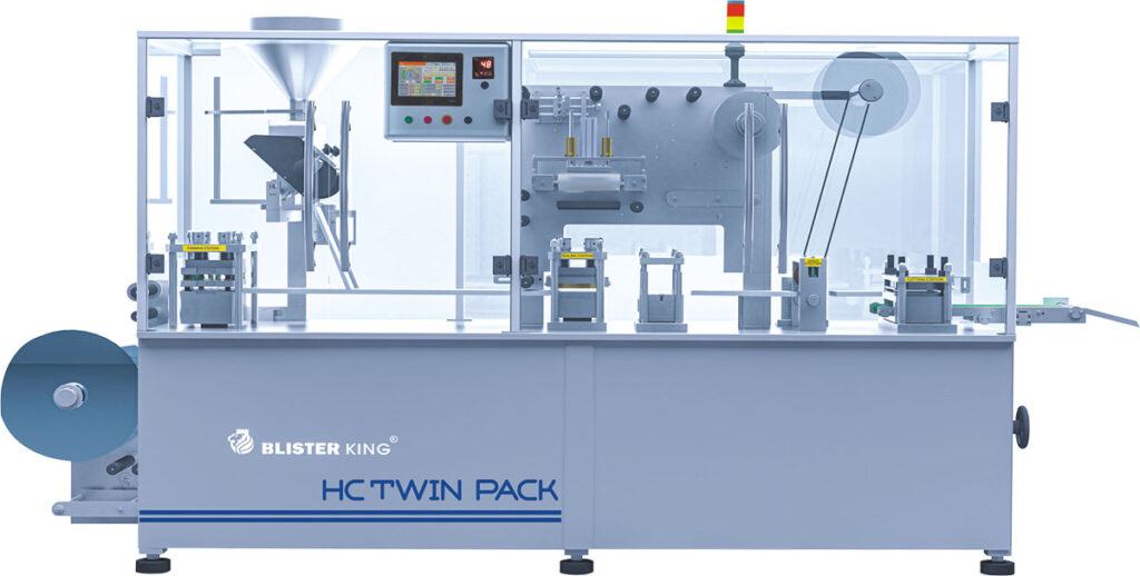 HCTwin Pack AluAlu Blister Packing Machine BLISTER KING